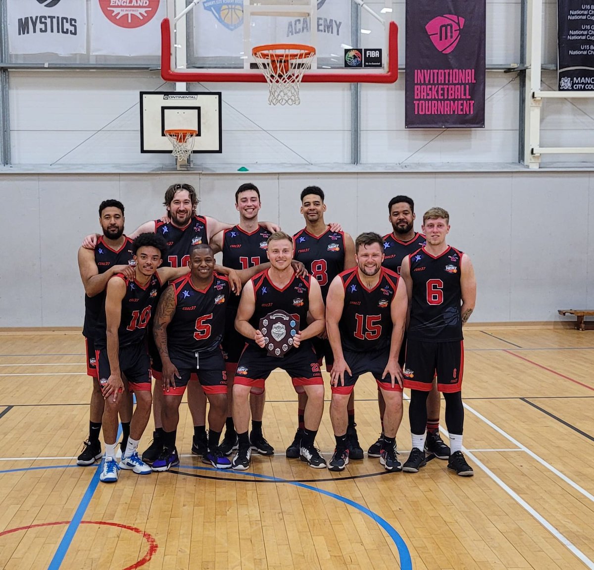MancAreaBBL's tweet photo. MABL Championship Play Off Final.

Congratulations to Manchester Heat on winning the MABL Play Off title.

A very close game with both teams playing some great ball. The lead was exchanged many times.

Manchester Heat 77 : 67 Stockport Falcons https://t.co/di7mZEvNIY