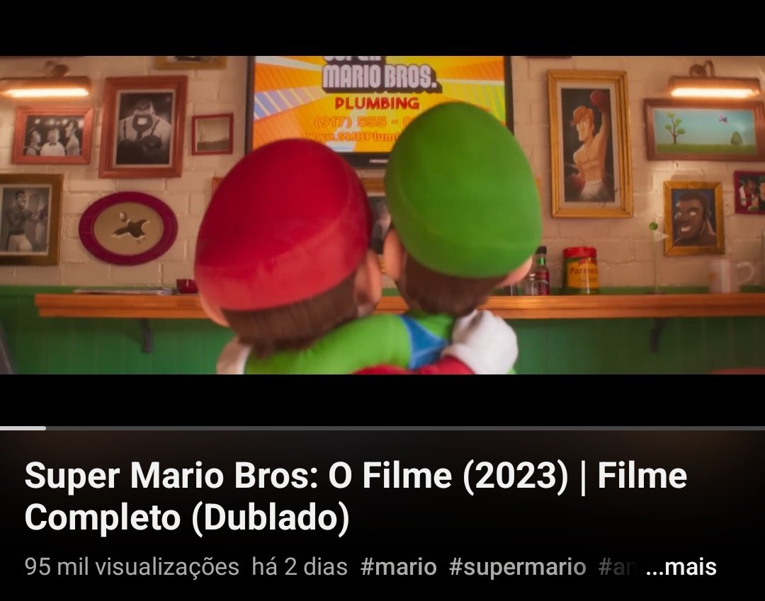 Super Mario Bros: O Filme (2023) I Filme Completo (Dublado) 251 mil  visualizações há 3 dias