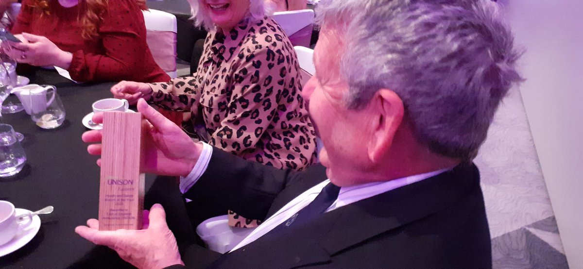 UnisonEEAS's tweet image. Jeff Pittman has just won an award for the Best Health &amp;amp; Safety in unison eastern region. As a branch we are so proud to have him.
Well done Jeff and take a bow