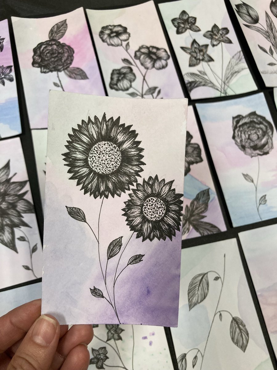 nchsvisualarts's tweet image. VA COMP | Final projects were a collection showing unity through various Art Elements. #nchsvisualarts #highschoolart #artteacher #artsedga #cobbartrocks