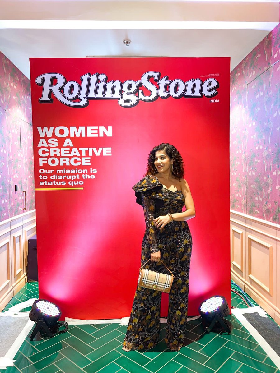 Here's to chasing dreams and making them a reality! 🏆 ❤️ #WomenInCreativity 
.
.
Honoured to be a part of power list of 25 icons by @rollingstone @rollingstonein thank you 🙏 
.
.
.
#awardwinning #dreamcometrue #kamiyajani #curlytales #rollinstone