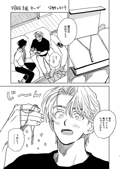 玲旺お誕生日おめでとうまんが(1/2)