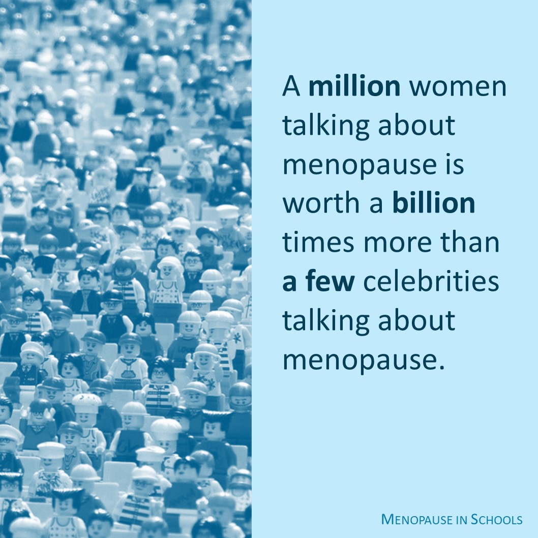 Helen Clare, Menopause in Schools tweet media