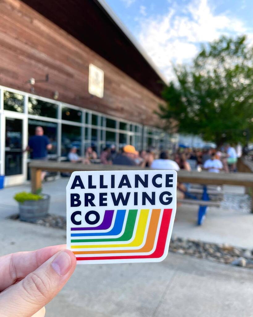 New sticker who dis? 😍

Happy beautiful SUNDAY, Allies! The sun is shining and we are ready for a patio hang today. @tanasi_usa will be serving up scrumptious food 3pm-9pm today. Come see us! instagr.am/p/CsgZL7FuFRn/