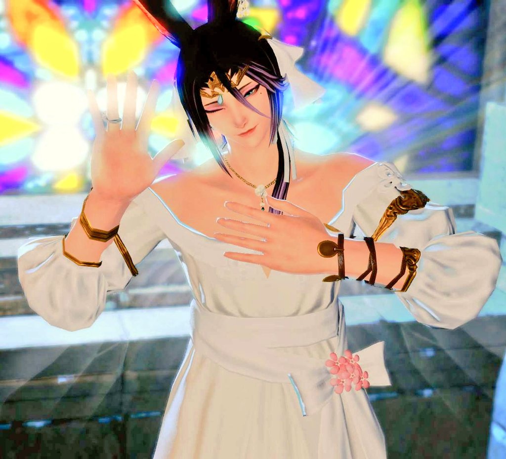nyx_astera's tweet photo. 🌟❤️ Meet my Final Fantasy XIV alt, Mavolous Astral aka Mav (as called by his partner, Mint) - a Sharlayan scholar studying fae folk and all things bizarre. 📚🧚♂️ #FFXIV #AltCharacter #Romantic #Cheesy #Scholar #Sharlayan #FaeFolk https://t.co/2VLcMkA4Gz