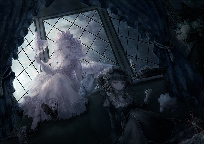 「dark window」 illustration images(Latest)