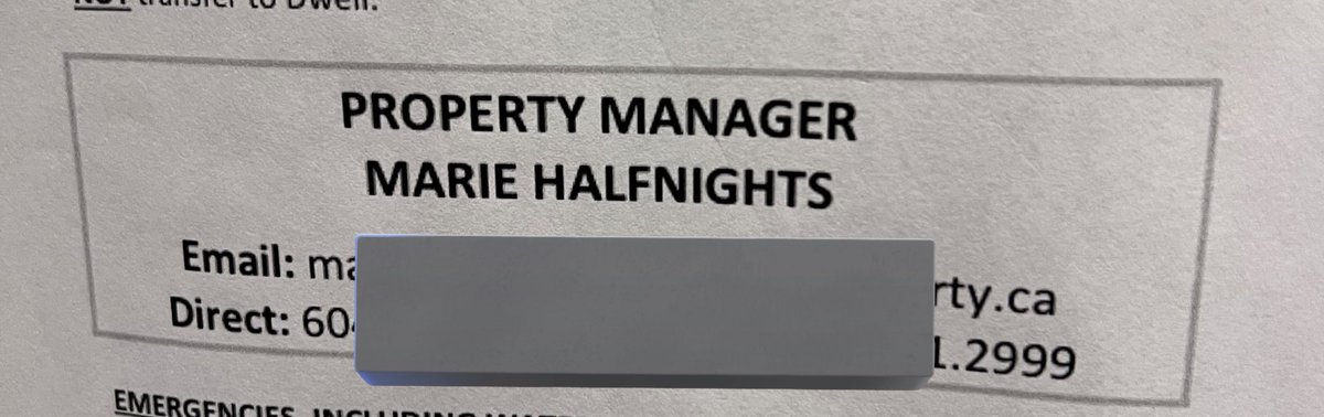 مدیر ساختمون شده خانوم
«ماری نصف شبا»