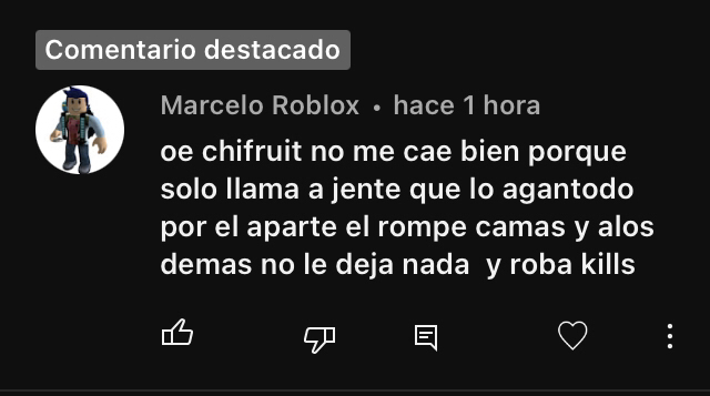 creo que le caigo mal a Marcelo Roblox 😔