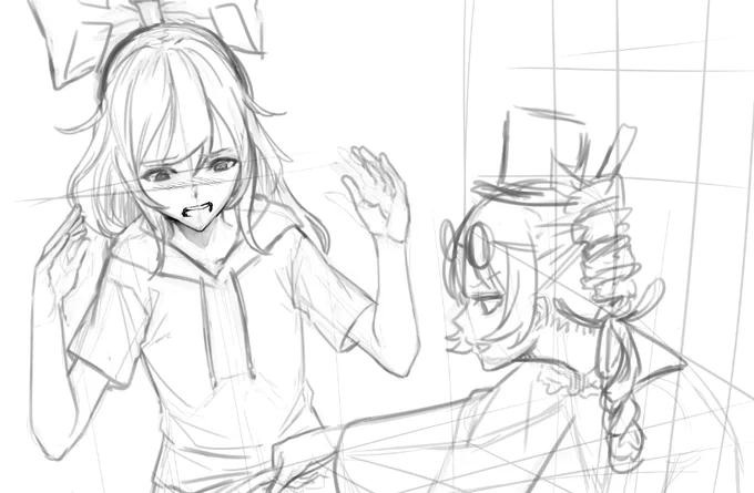 ちょい見せ
最凶最悪の姉妹WIP 