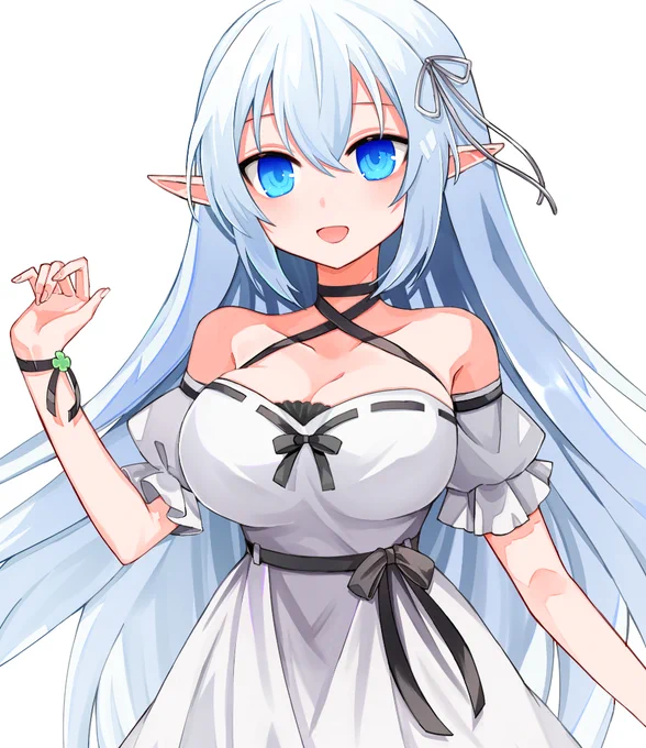 エルフの女の子(skeb納品しました。リクエストありがとうございました) 