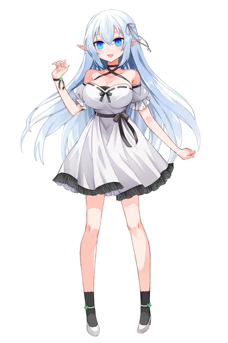 エルフの女の子(skeb納品しました。リクエストありがとうございました) 