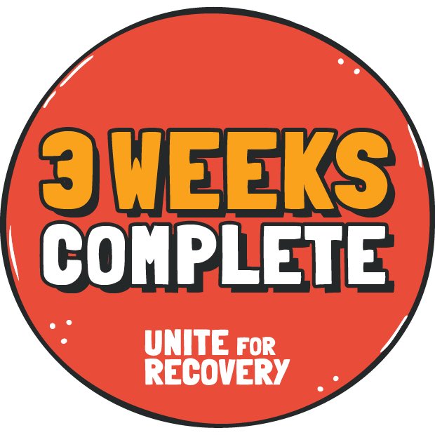 bendelija1's tweet photo. Thank you to everyone who has donated and supported/ encouraged me for the past 3 weeks. One more week to go⦠still time to #walk and #donate #UniteForRecovery #charityfundraising https://t.co/Cd6Jq2Wl29