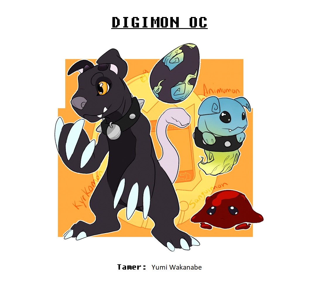 BRP_Art's tweet photo. Wrote some infos and backround story to Kyrkomon.  Orginal artwork (c) @littletaino x3
#digimon #digfake #fanmadedigimon #digimonoc https://t.co/5Sv5uf30NW