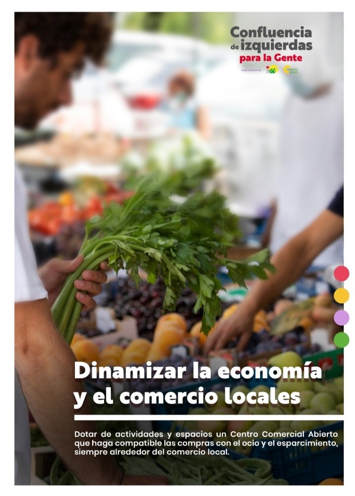 confluencia_de's tweet photo. Elaborar un plan de dinamización para el centro comercial local, con la debida participación de comerciantes y ciudadanía.

Un Plan que enlace con el nuevo modelo de movilidad y que provea de servicios, actividades, mobiliario urbano y espacios adaptados a todas las personas. https://t.co/5eDBRlxxQv