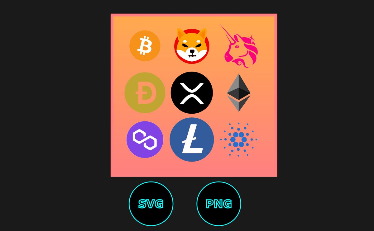 THEO_X86's tweet photo. Excited to share the latest addition to my #etsy shop: Cryptocurrency - Crypto -  Svg and Png https://t.co/DlqSt5i3lA #cryptosvg #cryptopng #bitcoinsvg #ethereumsvg #bitcoin https://t.co/donQUzeKqV