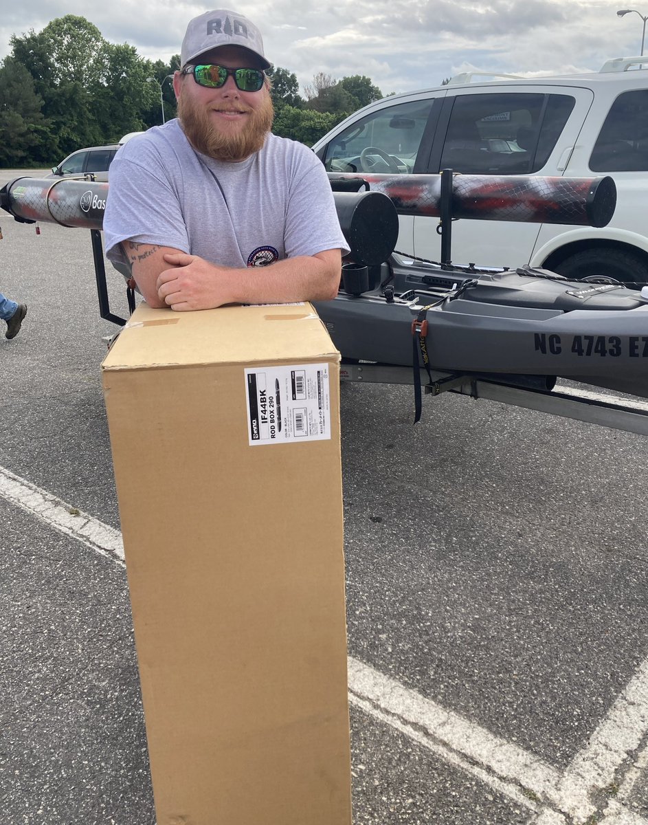 CarolinaYakAngl's tweet photo. Thank you, On The Water Innovations - Kayak Trailers for the Inno rod box! It got a new home at yesterday’s Carolina Classic!!!
#OTWI is a veteran owned business - give them a follow!!!!
#CKA10 #CCKF #FKA #CarolinaClassic https://t.co/ksZ4BKmKCn