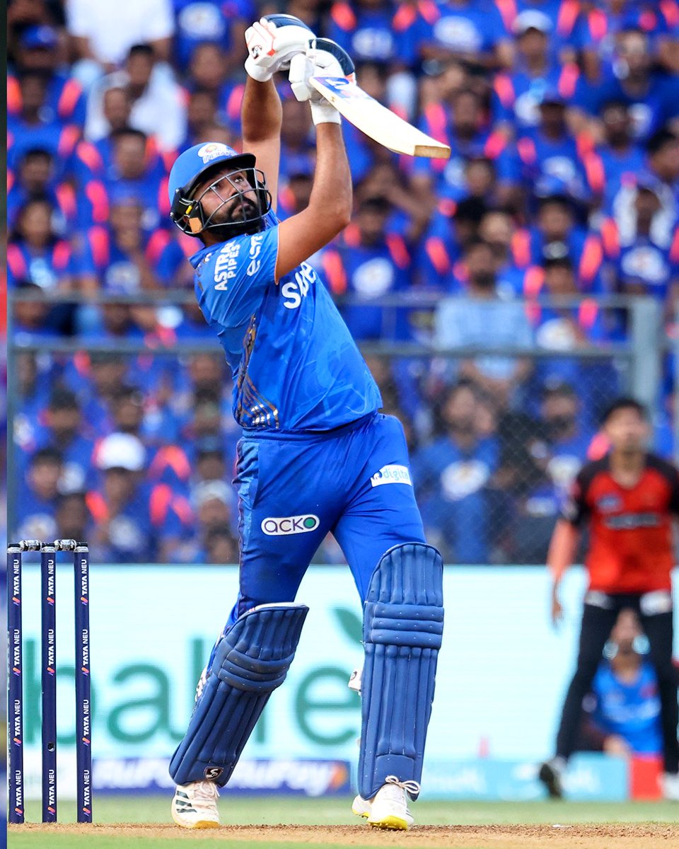 5️⃣6️⃣ from 3️⃣7️⃣ 👏

#OneFamily #MIvSRH #MumbaiMeriJaan #MumbaiIndians #TATAIPL #IPL2023 @ImRo45