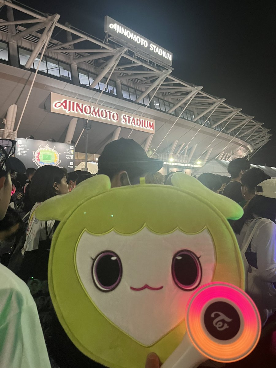 TresMariasJP's tweet photo. 🍭Thank You TWICE &amp; co- ONCE Japan
￼💕めっちゃ楽しかった 大好き❤
🏠Arrived Home … thank you everyONCE

#READYTOBE_IN_TOKYO_D2 
#ONCEも準備できてるよ
#TWICE_5TH_WORLD_TOUR
#READYTOBE_WORLDTOUR 
#TWICE #트와이스 #ONCE #원스
#READYTOBE_IN_TOKYO_D2
#そばにいたいTWICE https://t.co/KMe0CEAGXe
