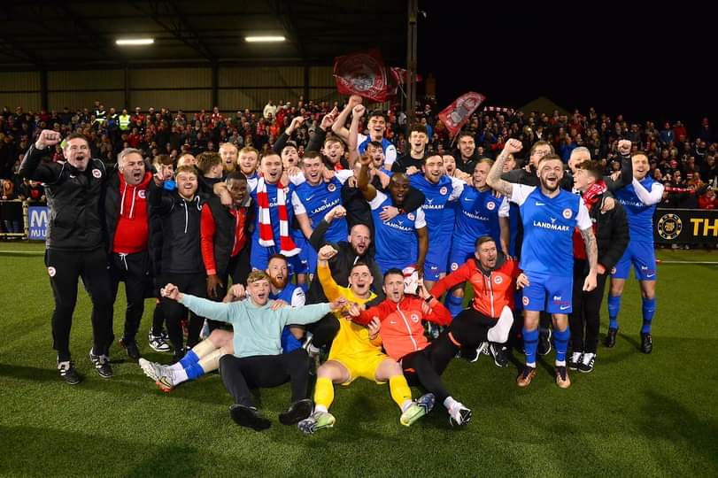 RamsSteenson's tweet photo. RAMS Therapy Centre Collection . Friday 14th April 2023 . Crusaders v Larne . £152.68 . Thank you very much to everyone who donated to provide Oxygen Therapies Treatment for people living with Multiple Sclerosis in Northern Ireland . Larne FC Champions . https://t.co/oTdXr9xWbq