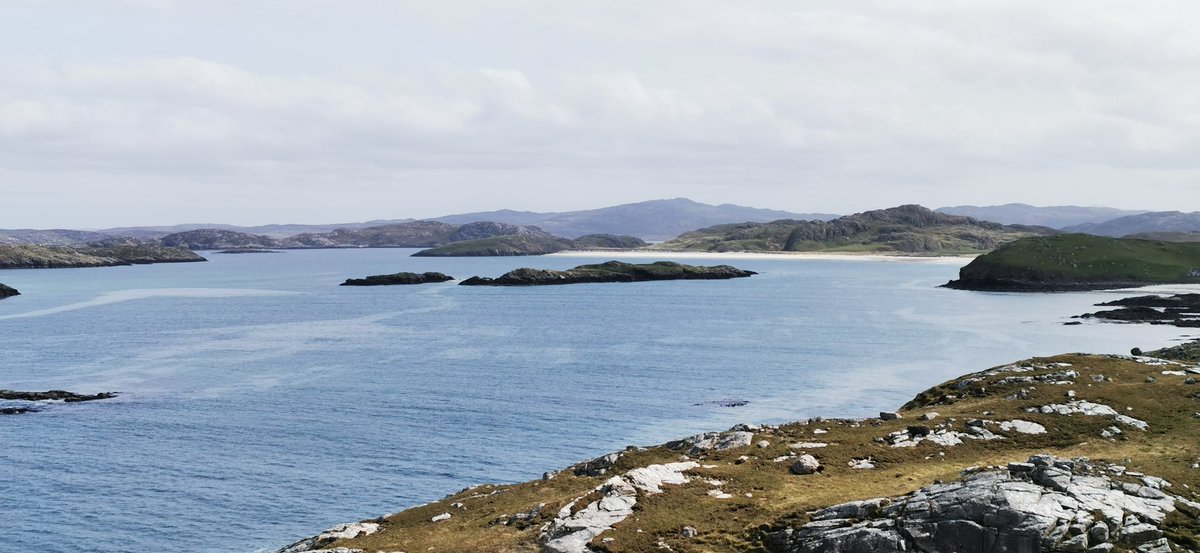 Today's campsite - Reef Beach, Outer Hebrides <a href="/OuterHebs/">Visit Outer Hebrides</a>