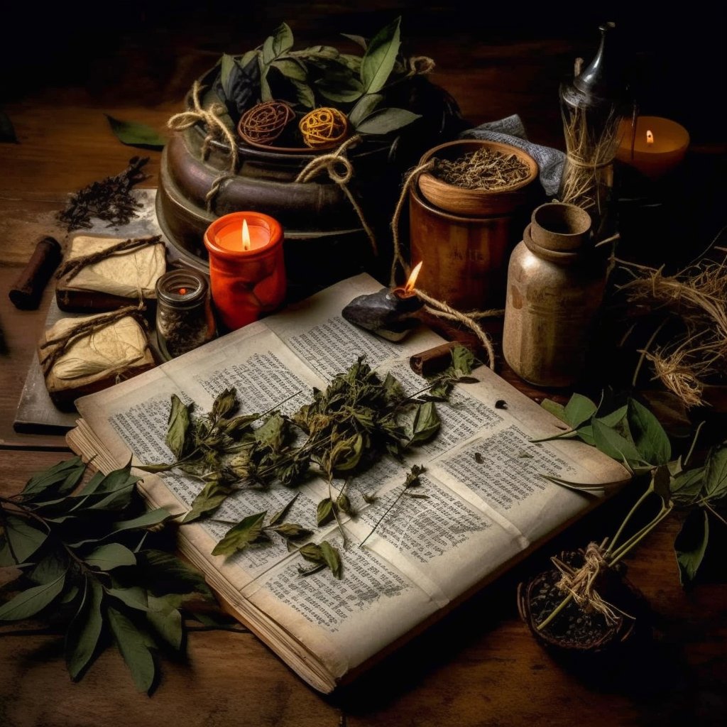 🌿📚 Expand your magical knowledge by delving into the realm of herbalism. Discover the healing properties of plants, create potions and tinctures, and connect with nature's bountiful remedies. Let the green world be your ally. 🌱🌿 #HerbalMagic #PlantWisdom