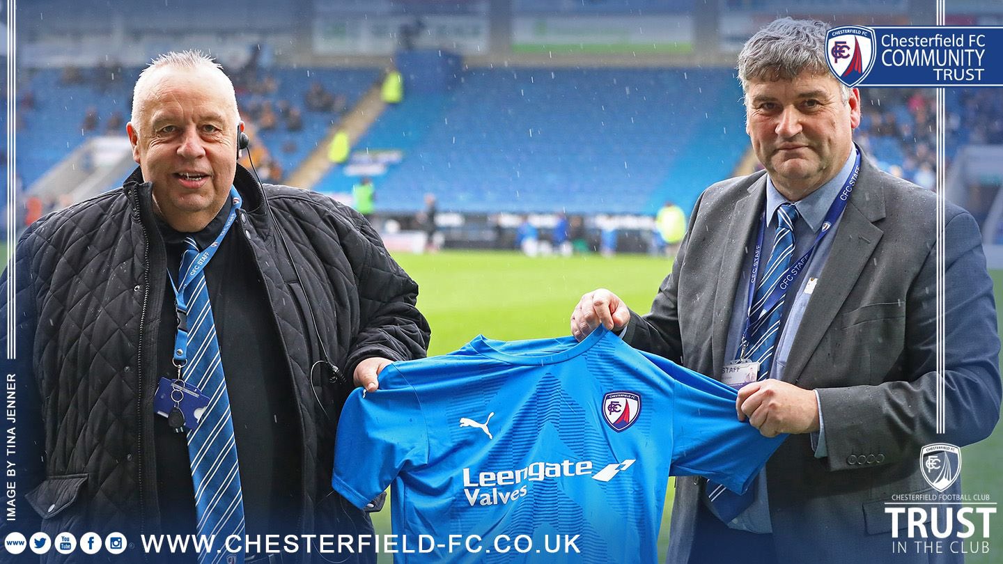 Chesterfield FC on Twitter "Matchday steward Paul 'Tank' Clarke has