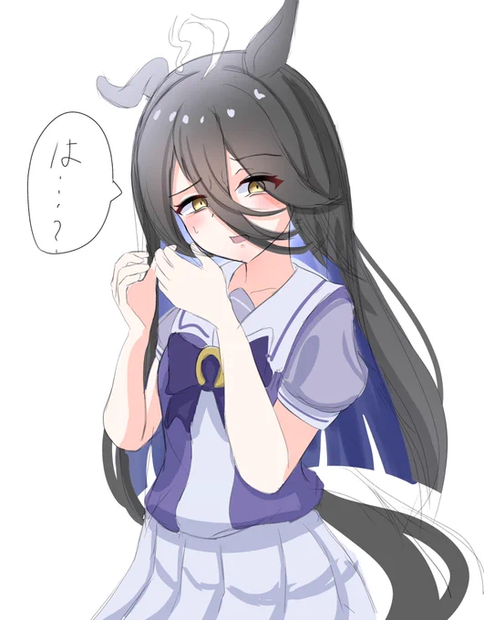 マンハッタンカフェ(ドン引き) 