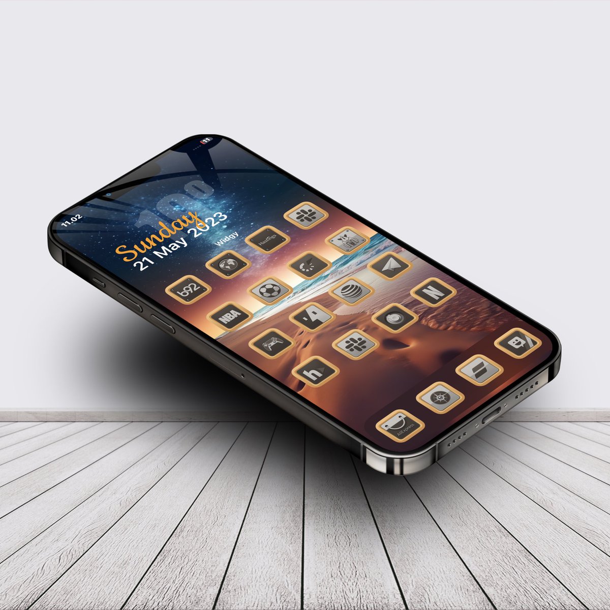 Sunday on iOS 

• wallpaper <a href="/fresk0_/">Artemis Prime 𝕏</a> 
• widgy <a href="/Zooropalg/">Zooropalg Ⓜ️ AFUERA !</a> 
• icons <a href="/daddykool666/">Gary Boole</a> #Marron 
• mock-up <a href="/SeanKly/">Sean Kelly</a>