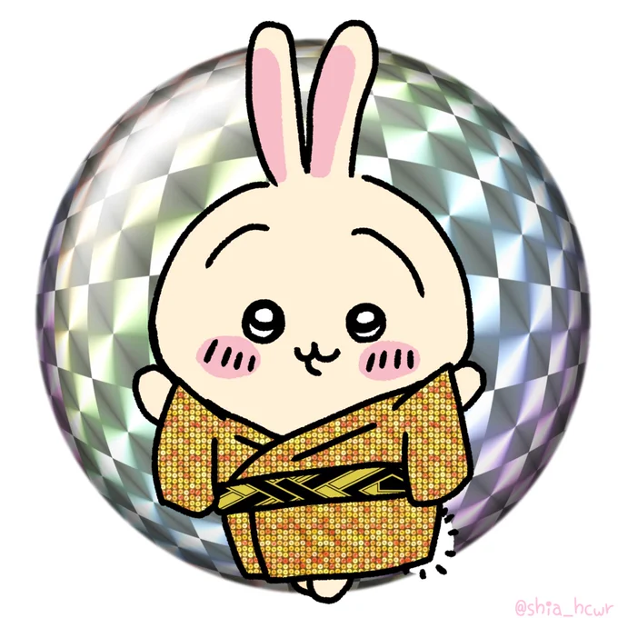 プルルルヤハハ  マツケンサンバうさぎ  #ちいかわファンアート