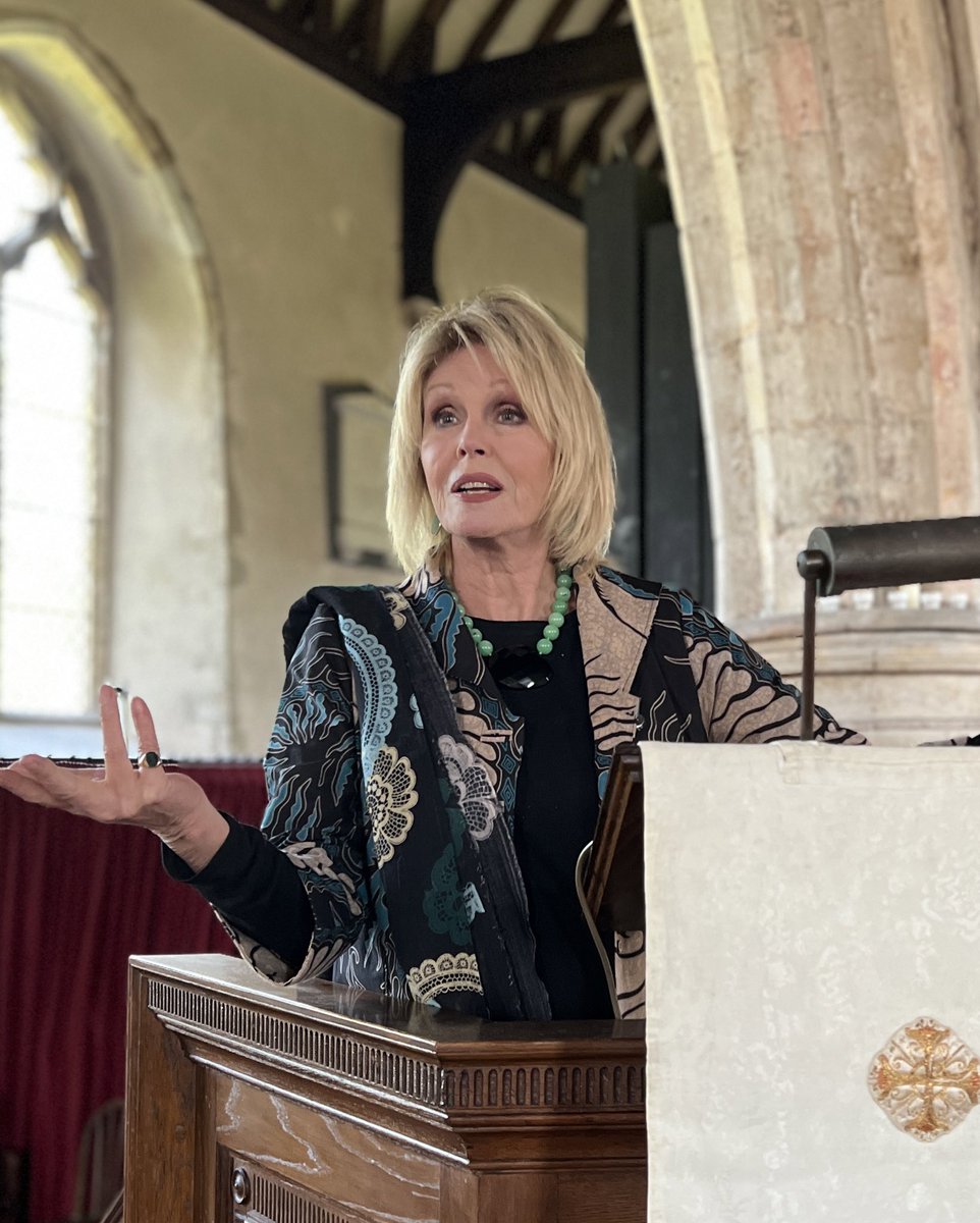 Yesterday our members were fascinated by Dame Joanna Lumley’s address at the AGM. 

She entertained us with splendid stories of places of worship, from the King’s coronation to her own childhood in the Weald. 

Thank you Joanna

#joannalumley #romneymarshchurches #allsaintslydd