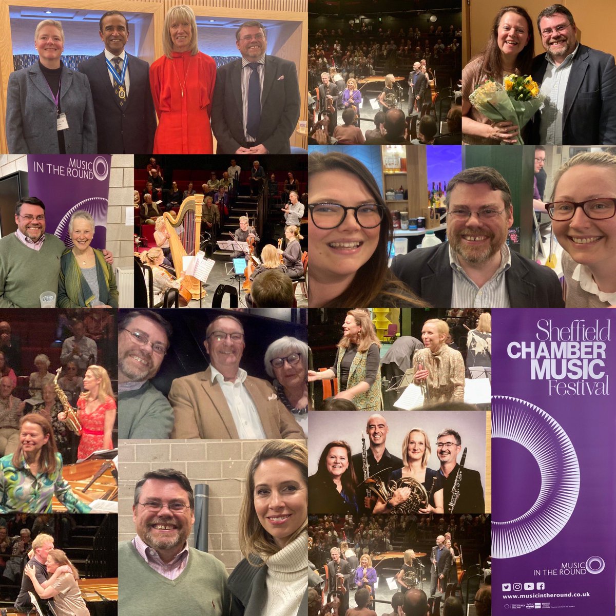 markesutherland's tweet photo. Thank you to @kathystott, the brilliant musicians of @Ensemble_360, the terrific guest artists &amp; the brilliant @MusicintheRound team for making the 2023 Sheffield Chamber Music Festival so awesome. Take a bow everyone. 👍👍👍👏👏👏 Here are a few of my highlights. #SCMF23 https://t.co/gQdmgibPM1