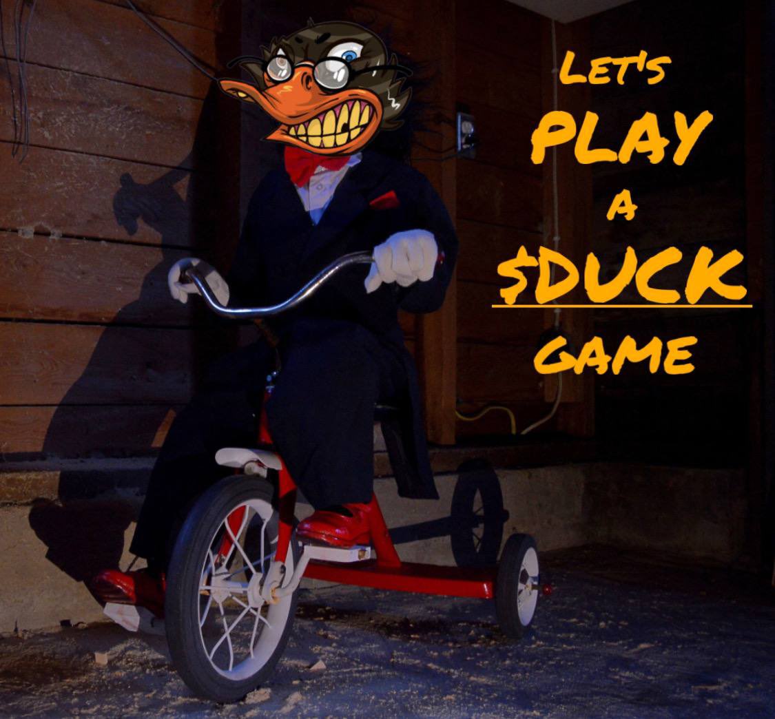 Uglyduckwtf's tweet photo. Let’s play a game quackers 🦆

Like, RT &amp; Comment $DUCK

Comments with 0 likes will be chosen at random to win… who knows how many tokens or winners 👀

Ends in 48hrs⏳ https://t.co/s5q71t9l4v