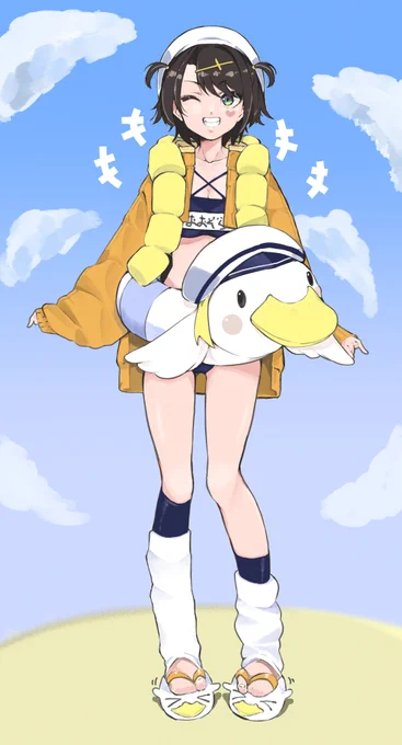  #大空スバル新衣装予想 #プロテインザスバル