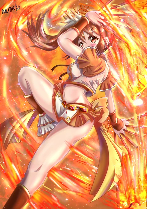 #なめこイラスト #マギレコ #由比鶴乃