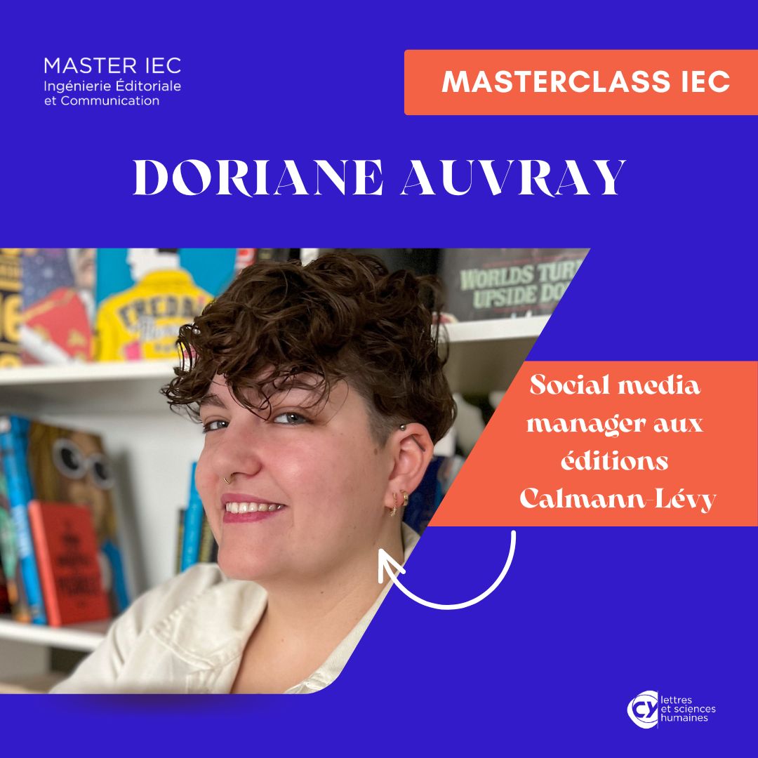 master_iec's tweet photo. [MASTERCLASS] 🗣️
Les anciennes étudiantes du Master IEC reviennent pour raconter ce qu’elles sont devenues après la formation !
#masteriec #edition #communication #masterclass https://t.co/f15CMOqaIM