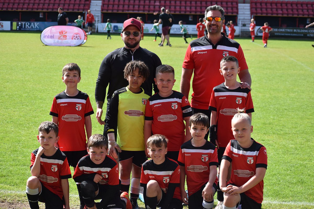 STFCfoundation's tweet image. Our Under 7s and Under 8s Football Fun Festival is well underway at the County Ground this morning! 

We love being able to offer this opportunity to some of the younger grass-roots teams of Swindon and Wiltshire.

🔴⚪️⚽️ #ProudToBeSwindon #WherePeopleMatter
