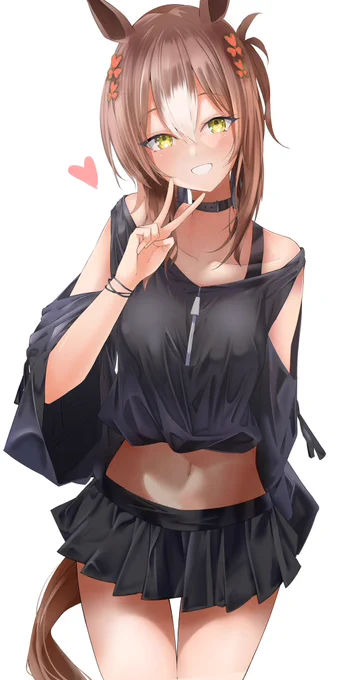 黒服ファインモーション こういう殿下好きすぎて一生描いてる... #ファインモーション #ウマ娘