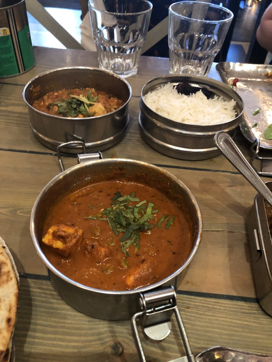 Joybellsme's tweet photo. We went to @Mowglistfood yesterday for my daughter’s 26th birthday and ate far too much delicious food. Highly recommend it and can’t wait to return soon! https://t.co/CLEl6mZoea