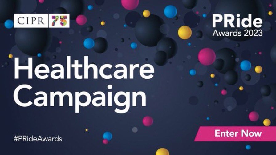 CIPR_NorthEast's tweet photo. Delivered a successful PR campaign in support of a physical, mental or well-being healthcare issue, product, service or initiative, including animal healthcare? Enter @CIPR_Global #PRideAwards Healthcare Campaign category and celebrate your work: https://t.co/F3AsNQBYMS https://t.co/EKtIWYiDr3