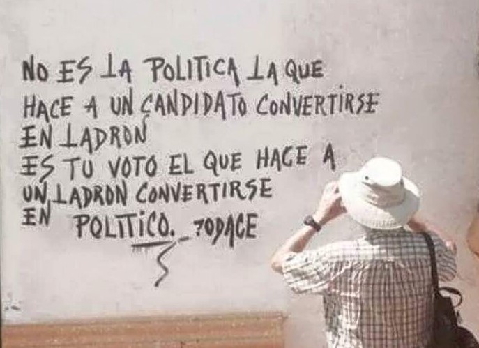 literlandweb1's tweet photo. En tiempo de elecciones ( y en los otros) conviene recordar lo obvio: https://t.co/jVVudRSg9S