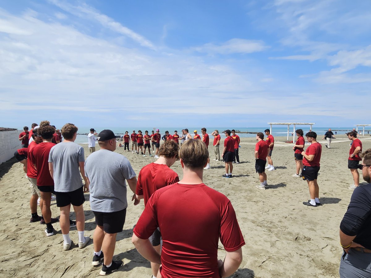 Kyle Sweeney (@coachsweeneycms) on Twitter photo Pregame walk through on the beach in Rome! 5 hours to kickoff! <a href="/d3football/">D3football.com</a> <a href="/CMSStagsFB/">CMS Stags Football</a> Pregame walk through on the beach in Rome! 5 hours to kickoff! <a href="/d3football/">D3football.com</a> <a href="/CMSStagsFB/">CMS Stags Football</a>