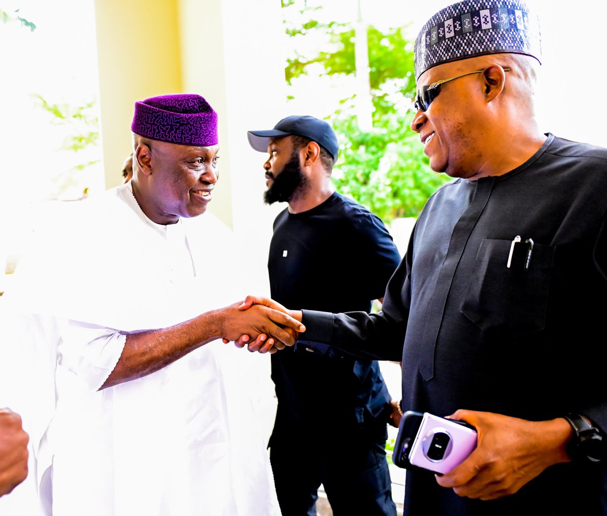 Governor Biodun Oyebanji Saturday evening paid a courtesy visit to the President- elect, H.E. Asiwaju Bola Ahmed Tinubu at his official residence, Abuja, ahead of the May 29, inauguration. #BAOtheleaderwetrust #Presidentelect #Renewedhope #ekitionthemove