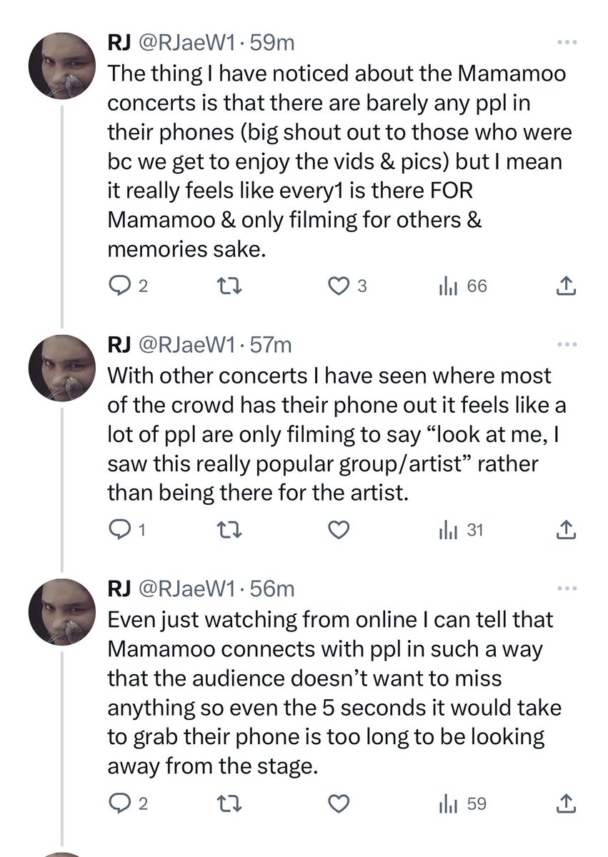 MAMAMOO CONCERTS 🔥 So it is true that they named it "mycon" because every person in the arena will feel that "this is my concert, for me, with mamamoo".  And mmm doesn't need to remind you that. It's in the air. You just know. 
#Mamamoo_MyConUS #MYCON_USA