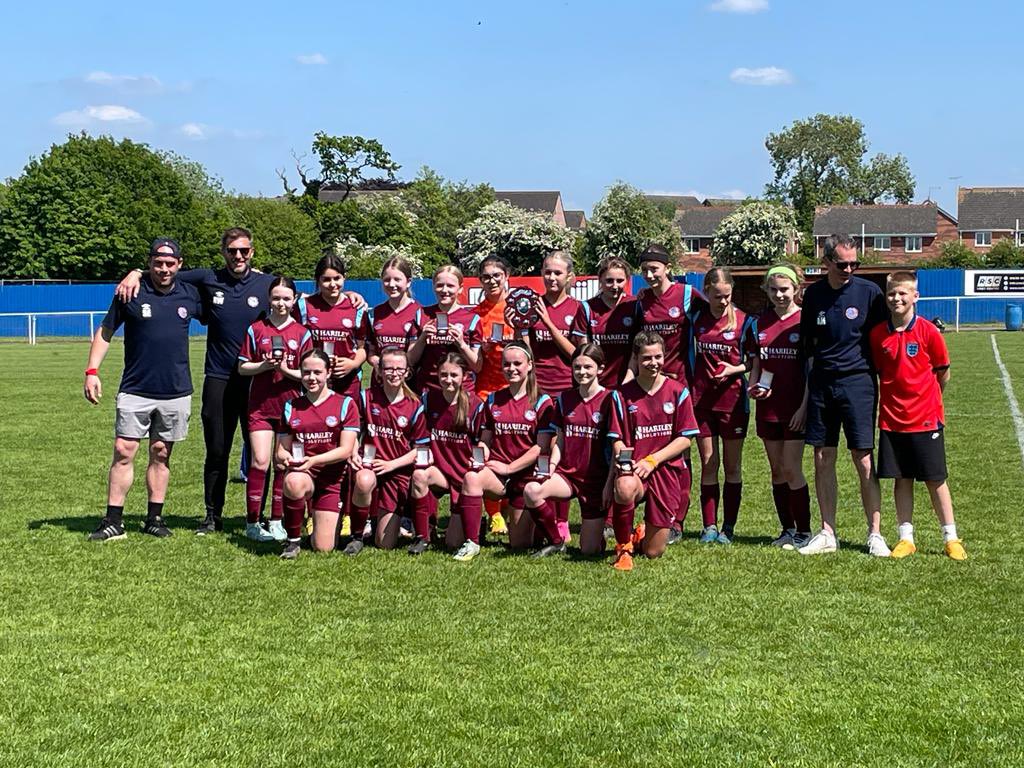 Rywheel06's tweet photo. After 2 years of heartbreak in finals the ladies managed to get over the line winning on sudden death penalties! Never felt emotions like that!! 🤦🏼‍♂️🤣 #CupWinners https://t.co/kKhwkZ6iTi