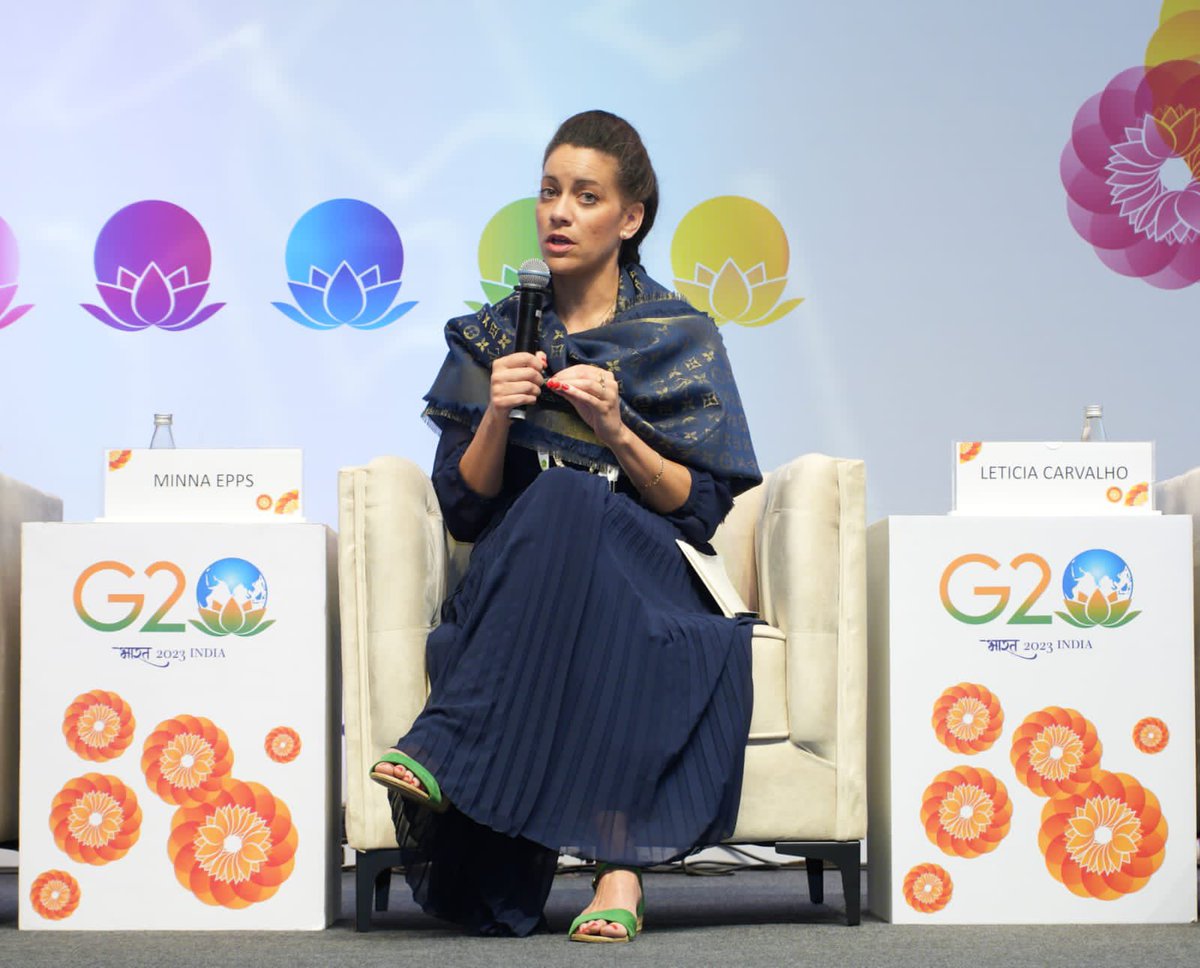 moefcc's tweet photo. The post lunch session of Day 1 during the 3rd ECSWG meeting witnesses a noteworthy panel discussion on policy, governance and participation, by well-known experts on Blue Economy. 

#G20BeachCleanUp #CleanOceans #SaveOurBeaches #G20ForOceans #MyBeachMyPride #MissionLiFE

@g20org https://t.co/g4UlE4SyPm