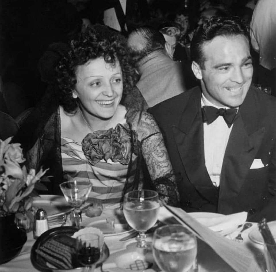 Édith Piaf et Marcel Cerdan