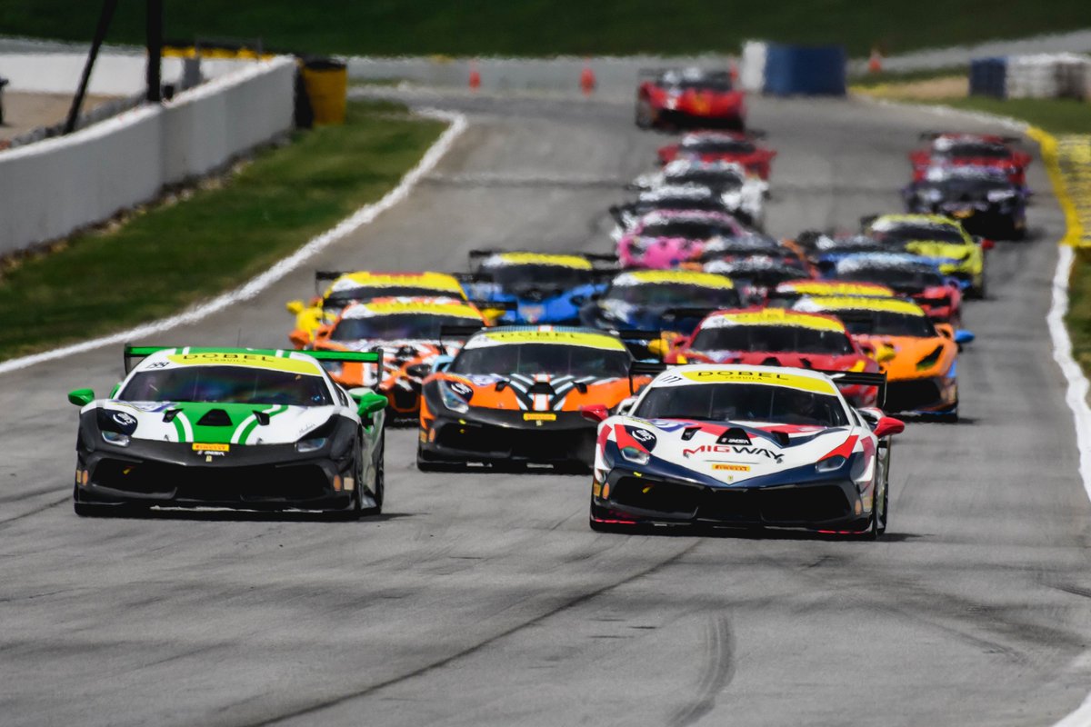 FerrariRaces's tweet photo. #FerrariChallenge North America Race 1 at @RoadAtlanta in the bag! 

Don't miss our photo dump from the Saturday action of round 3. 📸📸

@FerrariUSA Trofeo @pirellisport Coppa @ShellMotorsport #FerrariCorseClienti #FerrariRaces https://t.co/44Kt3P3E8f