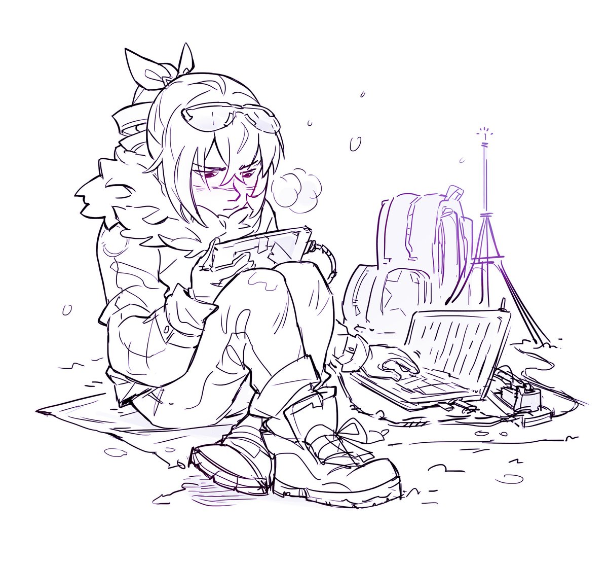 Aita on Twitter "Waiting for more Silver Wolf lore... Please...