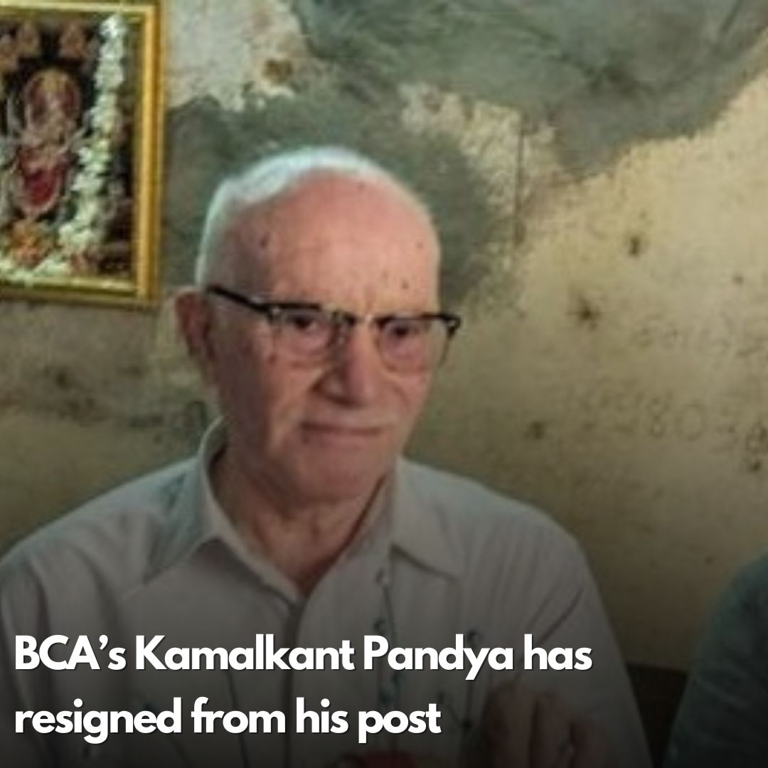 OVadodara's tweet photo. Kamalkant Pandya has #resigned from Baroda #Cricket Assocaition’s (BCA) #legal committee while other members have been appointed. He also wrote a letter to the President of #BCA expressing his displeasure over the members being appointed to the new #committee being set up. https://t.co/822yaHuHqF