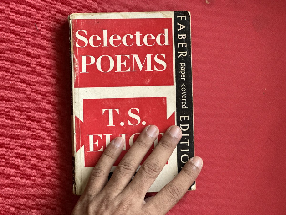 thedelhiwalla's tweet photo. Hi Anjali Chand. I wonder where are you these days. I don’t know you, but that you were an English Lit student at Delhi University’s Miranda House, “74… today I picked up your heavily annotated Eliot from Delhi’s Sunday Book Bazar, and brought it to its new home. https://t.co/tADfGBJlDb